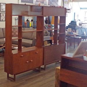 Teak Room Dividers by Ib Kofod-Larsen at Vintage Home Boutique