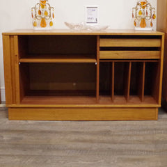 Teak Sideboard by Hundevad, Interior Showing