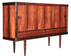 H.W. Klein rosewood sideboard, front view