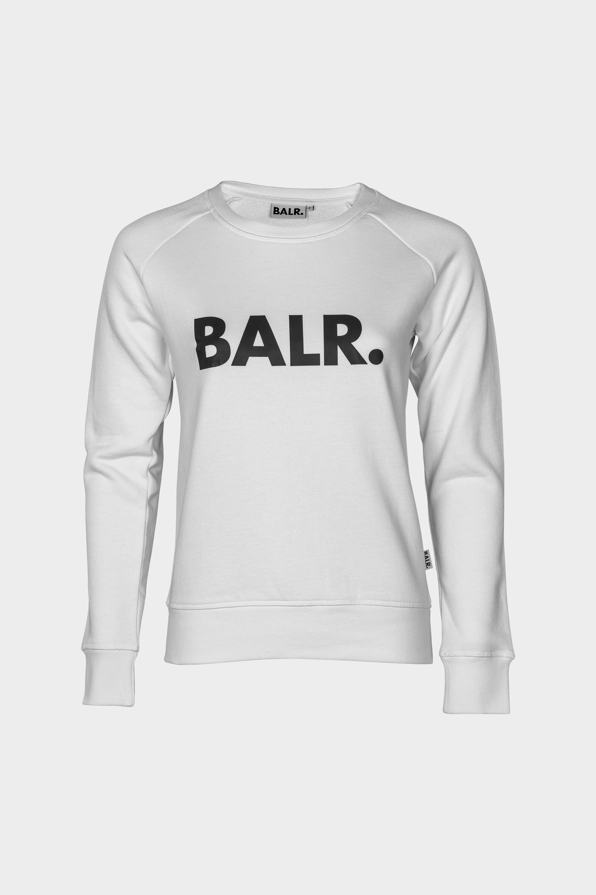 Women Crew Neck Sweater White – BALR.