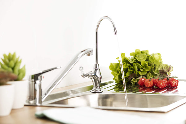 Lever Style Faucet Polished Chrome Filtered Water On Tap