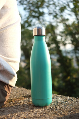 Spearmint Oasis Insulated Double Walled Water Bottle