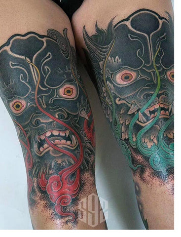 Tatouage démon japonais