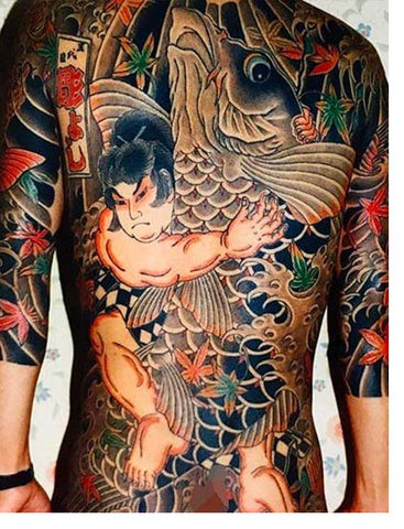 Tatouage Japonais Dos