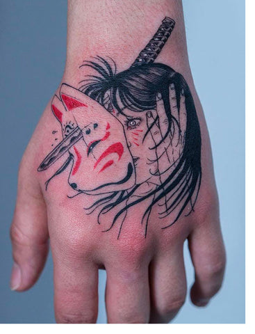 Tatouage japonais Femme