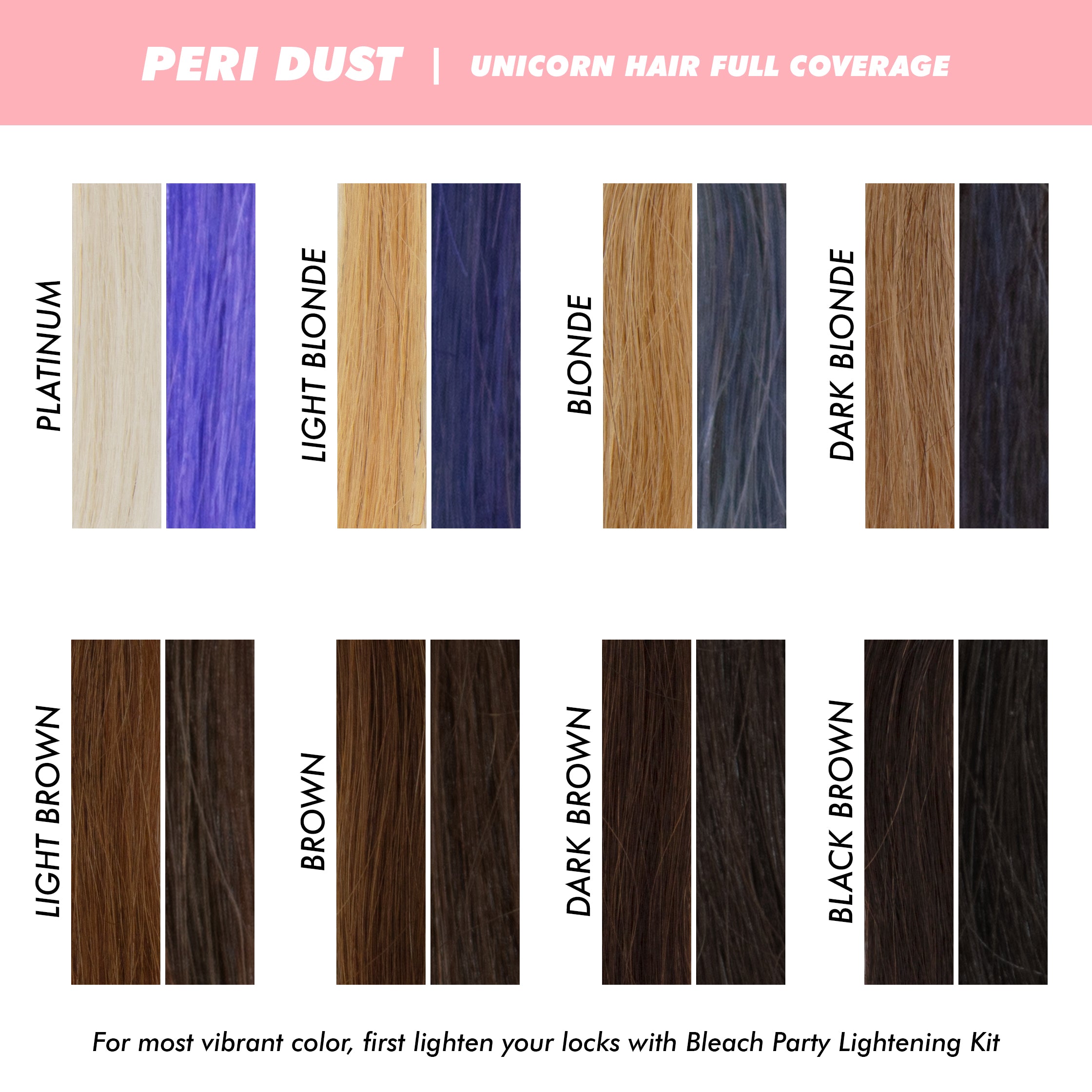 Unicorn Hair Full Coverage variant:Peri Dust