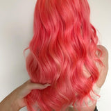 Unicorn Hair Full Coverage variant:Neon Peach