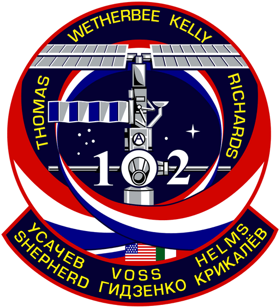 Badge NASA STS-102