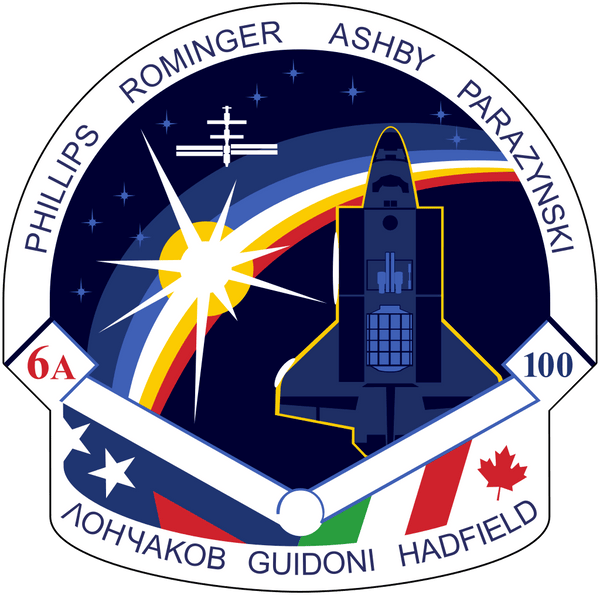 Badge NASA STS-100
