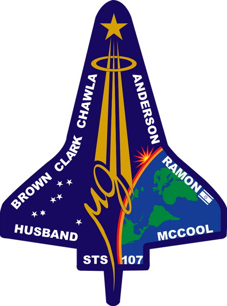 Badge NASA STS-107