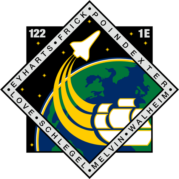 Badge NASA STS-122