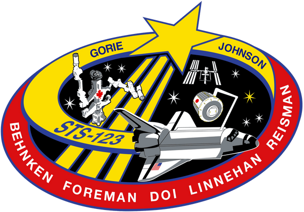 Badge NASA STS-123