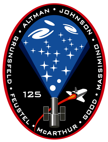 Badge NASA STS-125