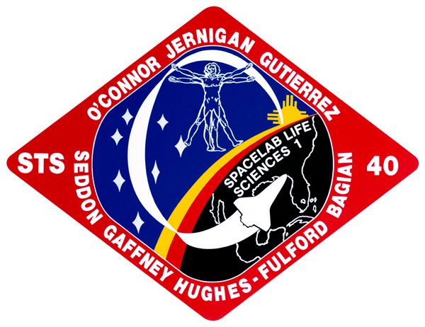 Badge NASA STS-40
