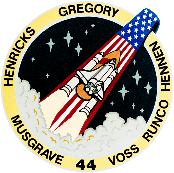 Badge NASA STS-44