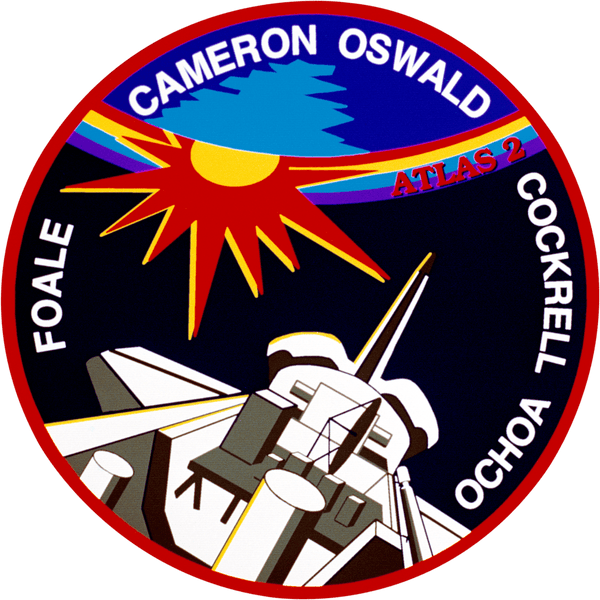 Badge NASA STS-56