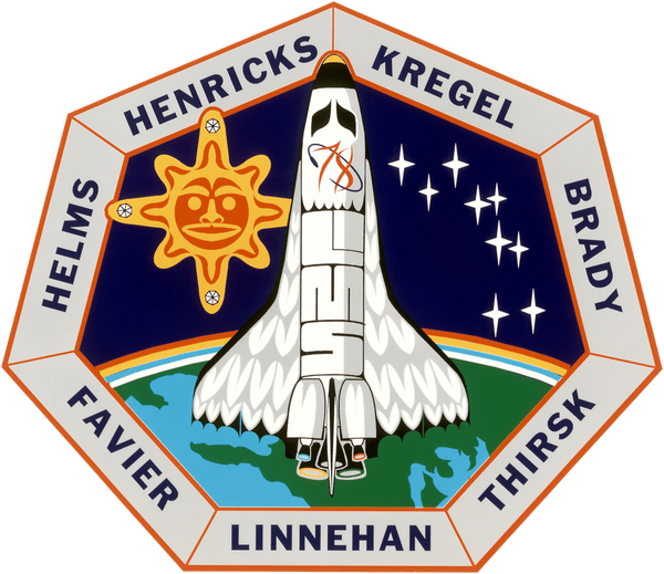 Badge NASA STS-78