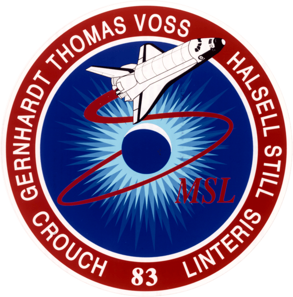 Badge NASA STS-83