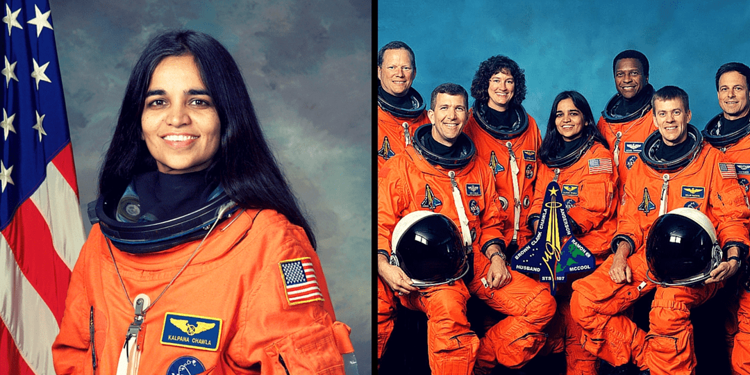 Kalpana Chawla et equipage sts-107