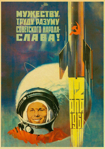 affiche de propagande soviétique