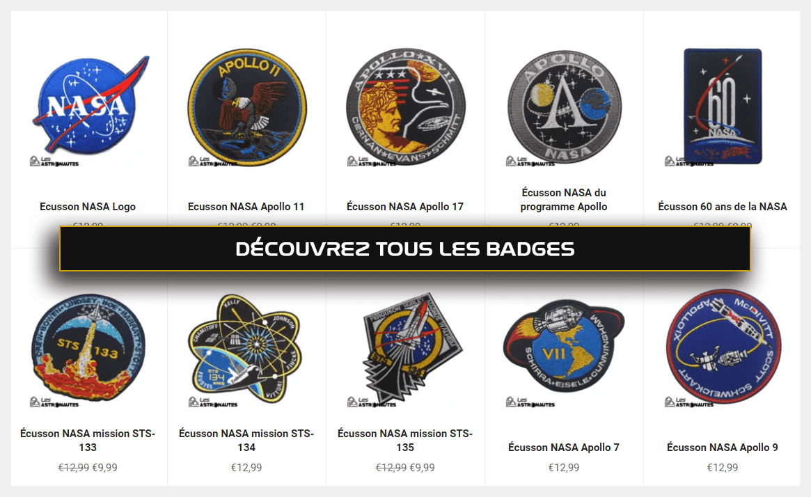 Badges NASA