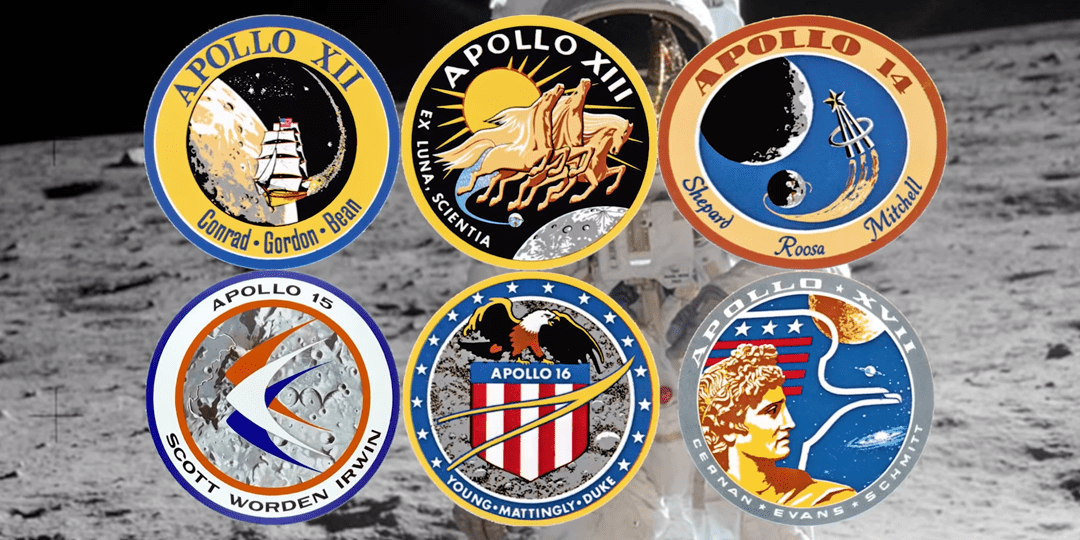 badges missions apollo