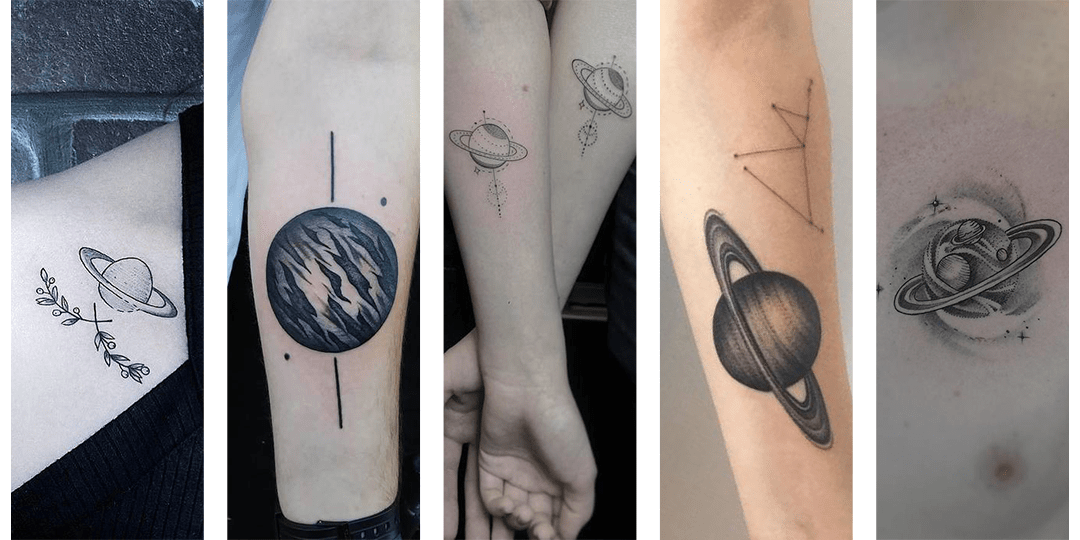 tatouage planete