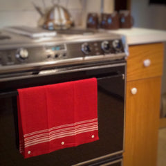 Hanging Kitchen Towel with KAM Plastic Snaps