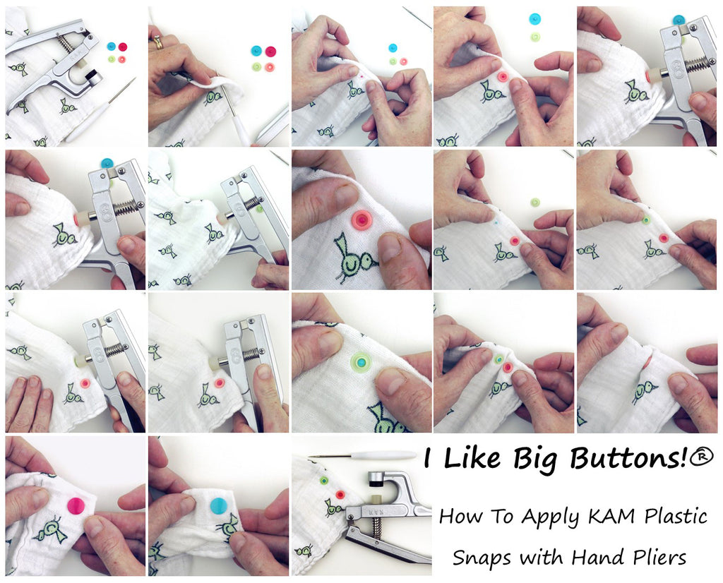 Kam Snaps and how to insert them, Blog, DIY