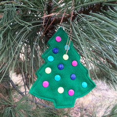Christmas Ornament with KAM Plastic Snaps