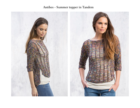 Antibes sweater in Tahki Stacy Charles Tandem