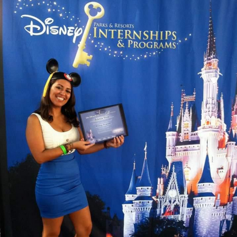 Disney Graduation Picture