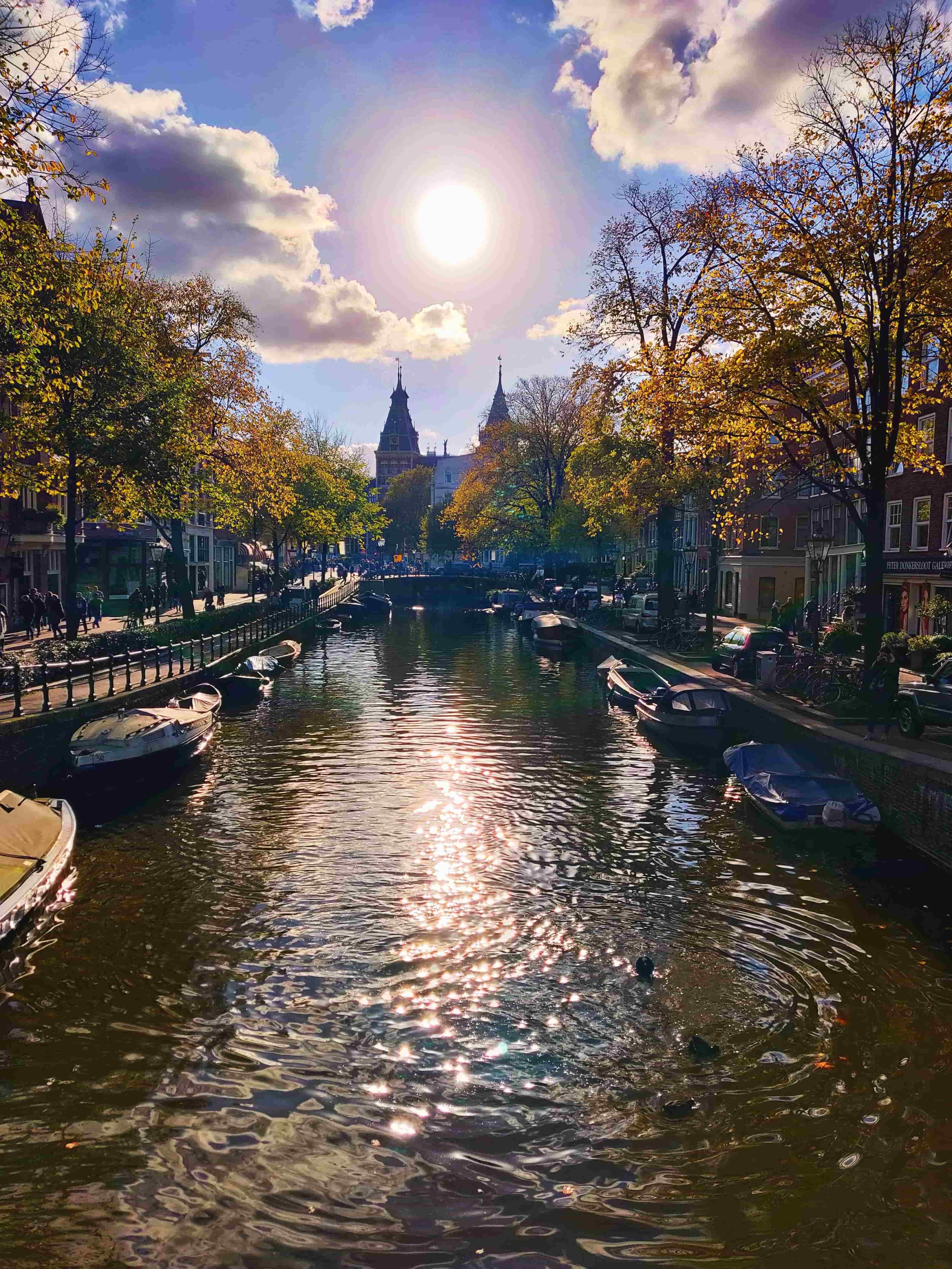 The prettiest canal in Amsterdam