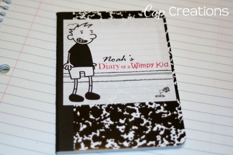 Diary of a Wimpy Kid Journal Label