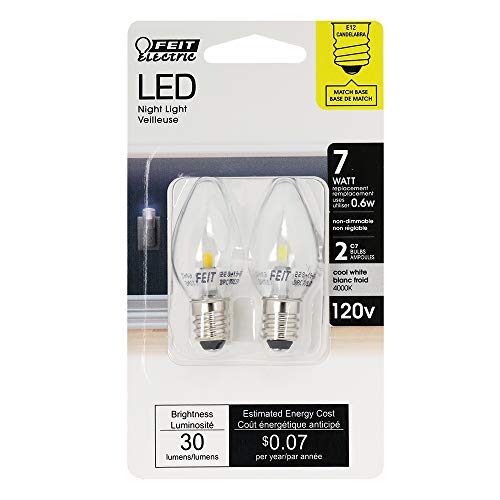 7 watt led night light bulb