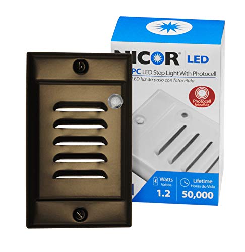 step light with photocell