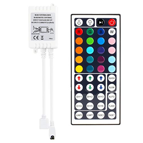 supernight rgb led light strip remote controller