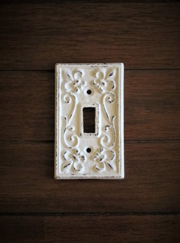 fleur de lis light switch covers