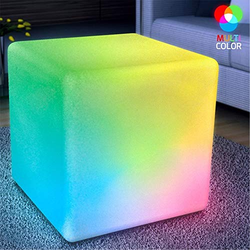 illuminated cube table