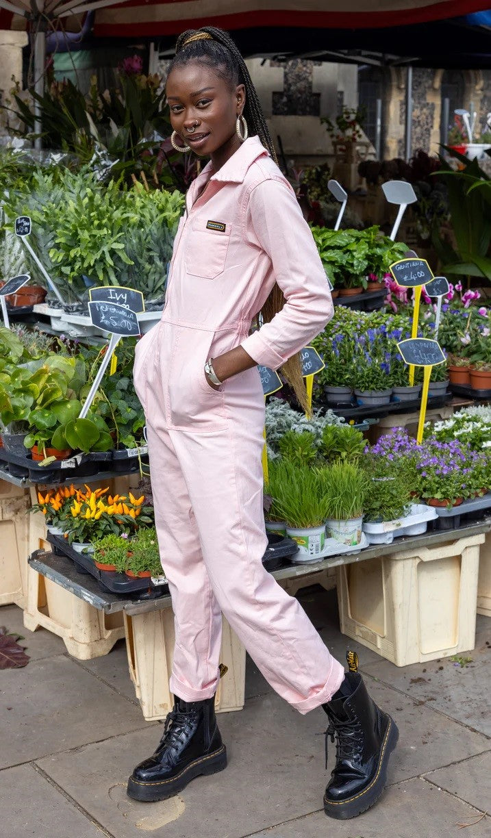 pink boiler suit mens