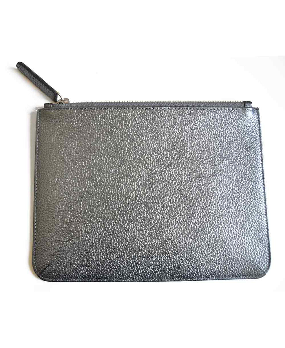 Goodwood Grey A5 Pouch (Italian leather) – The Goodwood Shop
