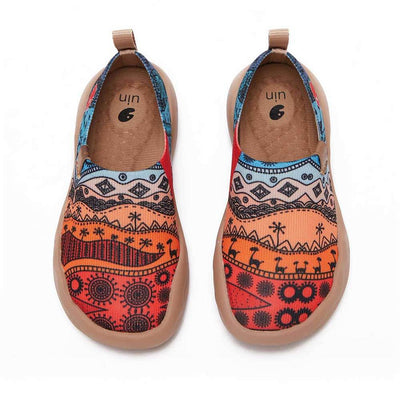 UIN Footwear Kid Africa In My Eyes Kid Canvas loafers