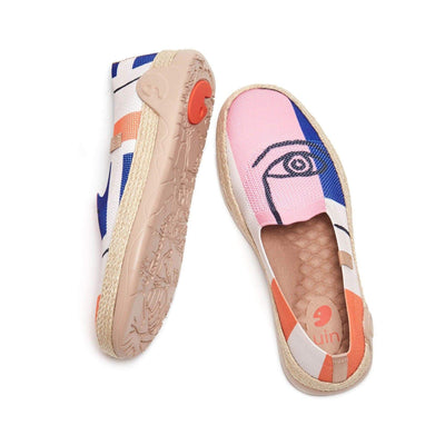 UIN Footwear Women Look at Me Marbella Canvas loafers