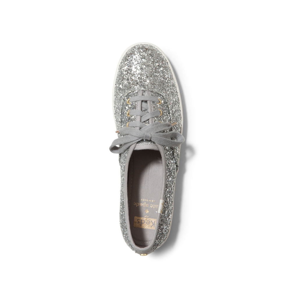 keds champion glitter suede