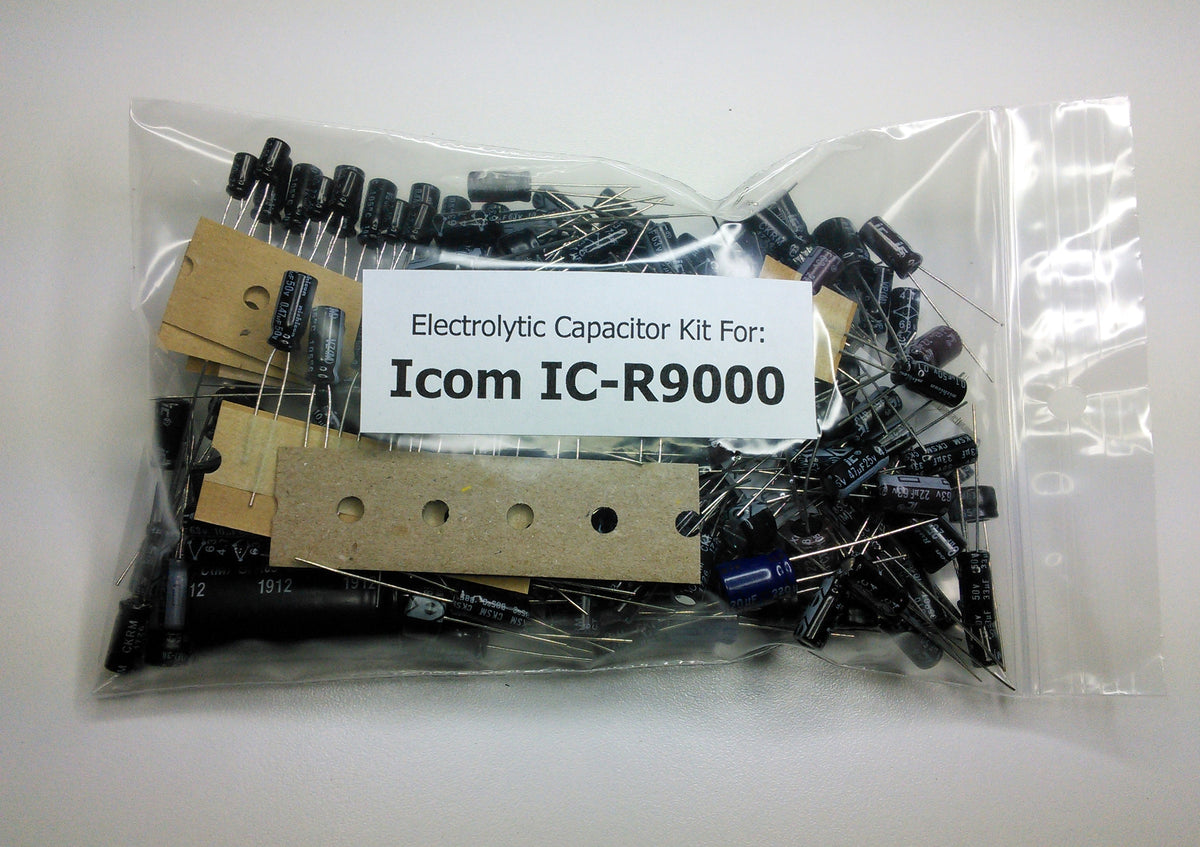 Icom IC-R7000 Replacement radial electrolytic capacitors complete kit 