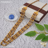 Freemen Three line rudraksh Mala for Man - FMGRM027