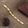 Freemen Wifi golde plated nawabi Bracelet for Men - FMGB170