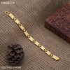 Freemen Nawabi gold plated bracelet for Men - FMGB174