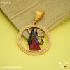 Freemen Mogal maa Pendant with mina for Men - FMP51