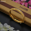 Freemen Jaguar rhodiam gold plated Kada- FMGK22